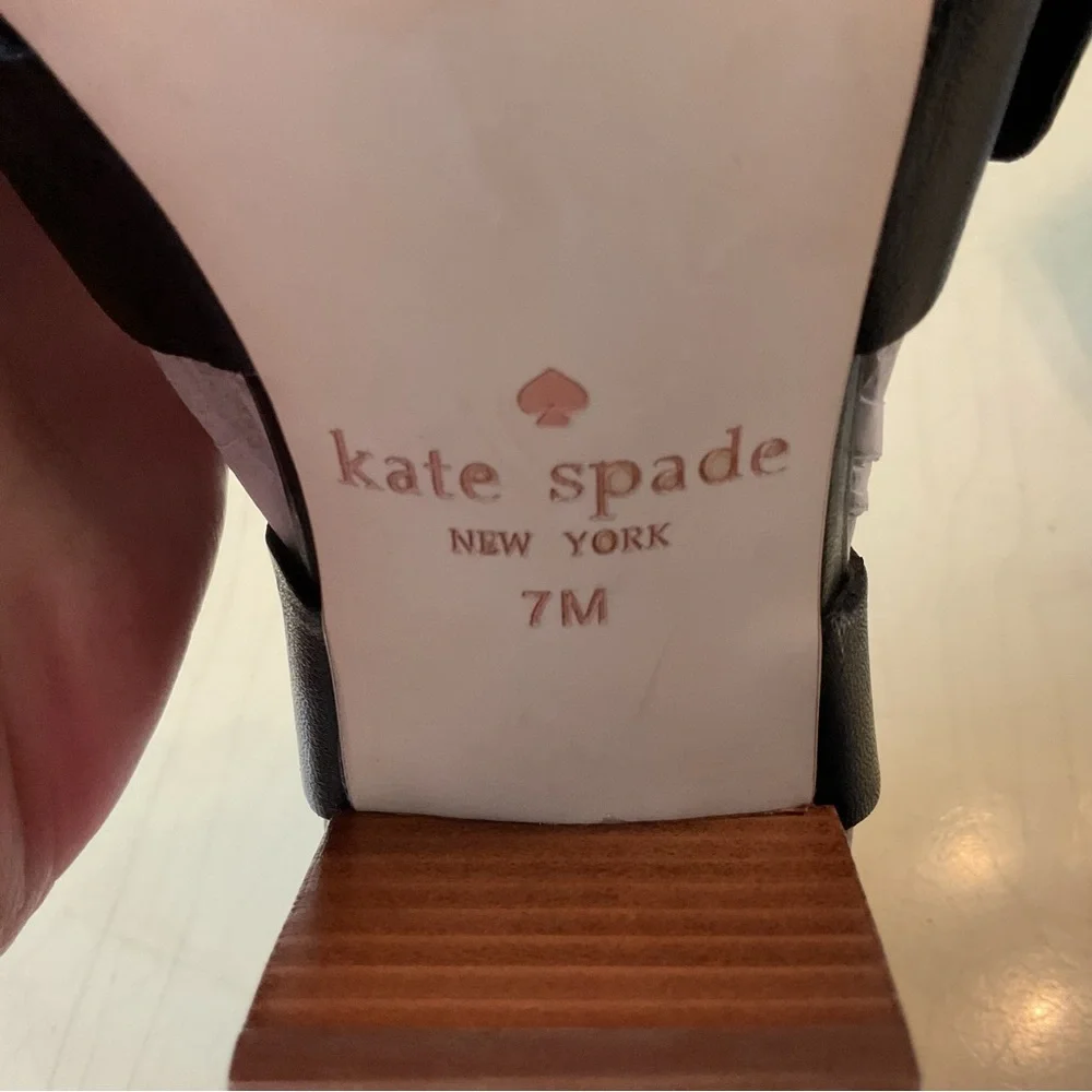 Kate Spade New York Black Strappy Sandal